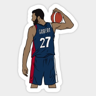 Rudy Gobert France Sticker